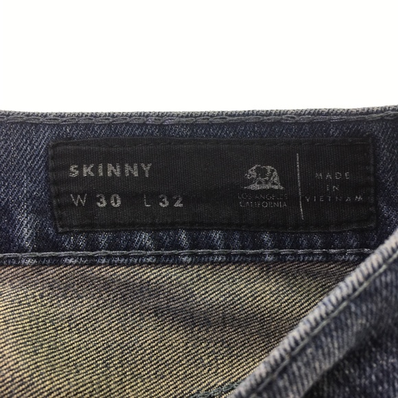 Bullhead Women's Medium Denim Skinny Jeans K199 - Picture 6 of 6